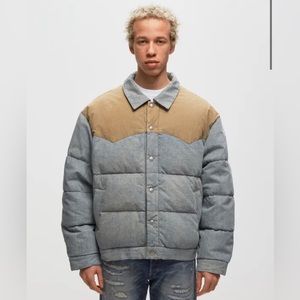 Levi’s x CLOT Reversible Denim Puffer Jacket